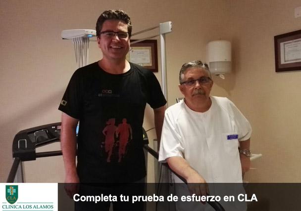 ¡Completa tu prueba de esfuerzo con nosotros!