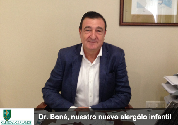 Ampliamos nuestros servicios: el Dr. Boné, nuevo alergólogo infantil